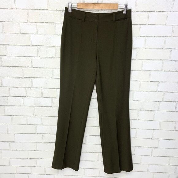 Talbots Olive Green Heritage Boot Pant - Picture 1 of 8